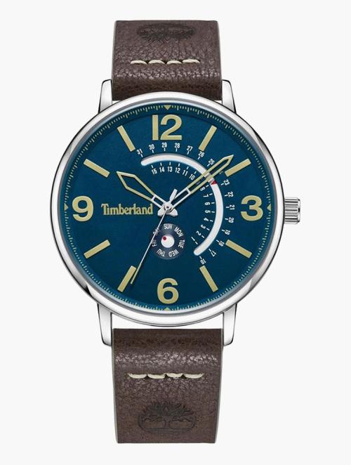 Timberland Brown Saunderstown Leather Watch