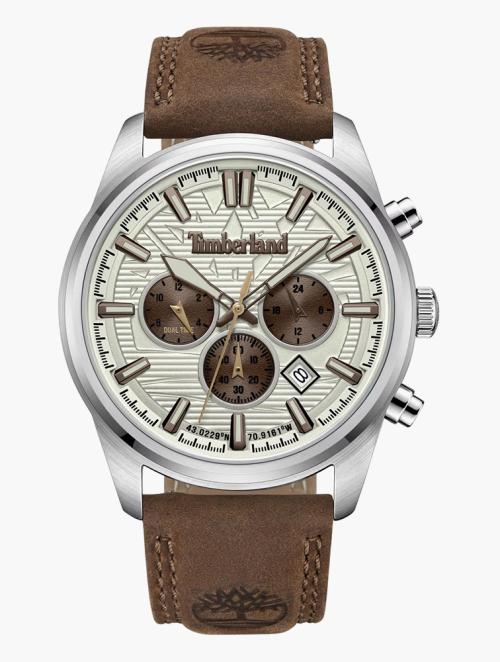 Timberland Brown & Silver Northbridge Chronograph Watch