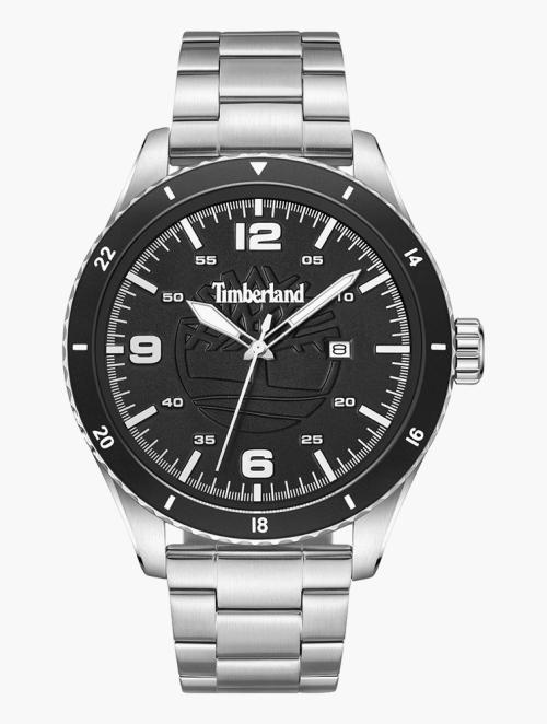 Timberland Black & Silver Ashmont Watch