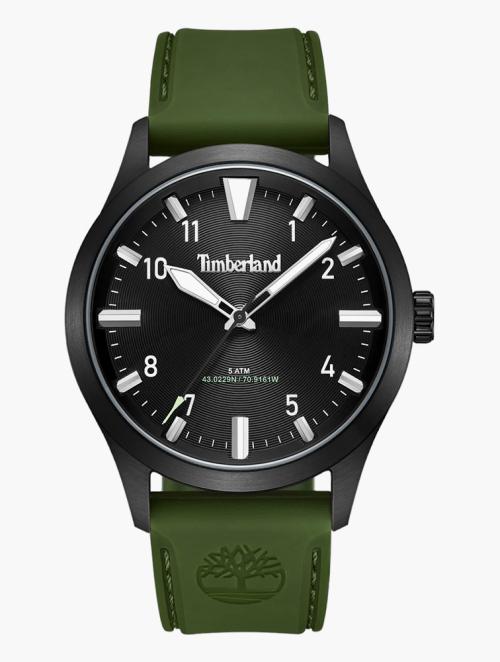 Timberland Green & Black Quartz Analog Watch