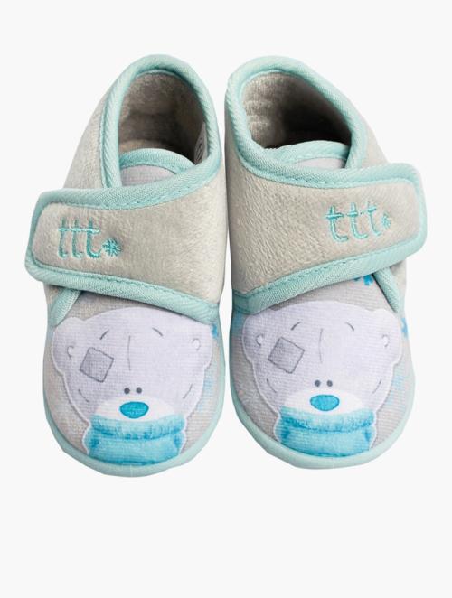 Tiny Tatty Teddy Baby Multi Graphic Contrast Sole Slippers