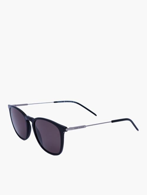 Tommy Hilfiger Black Rectangular Sunglasses