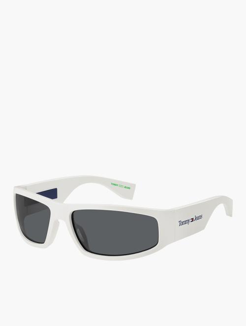 Tommy Hilfiger White Rectangular Sunglasses