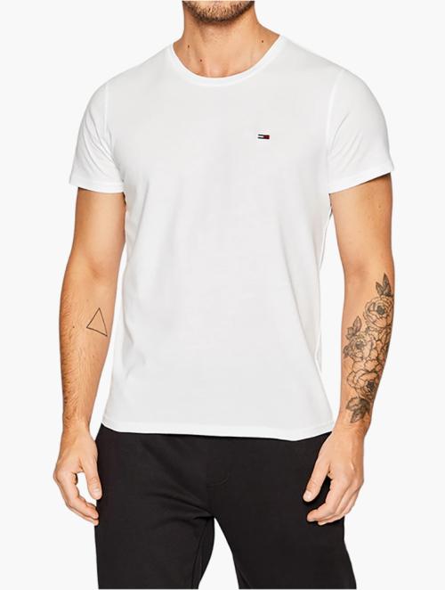 Tommy Jeans White Jersey T-Shirt 2 Pack