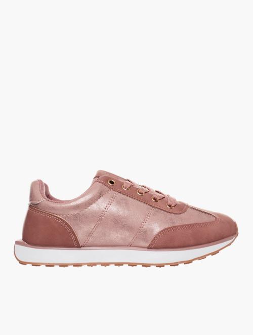 TomTom Pink & Multi Lace-Up Sneakers