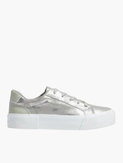 TomTom Silver & White Sneakers