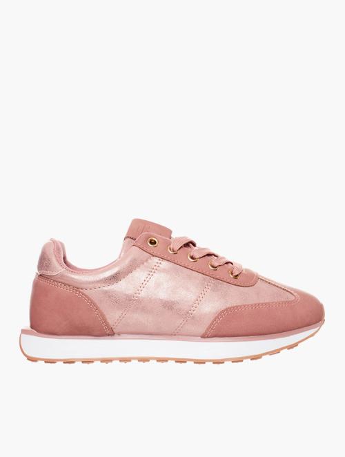 TomTom Pink Lace-Up Sneakers