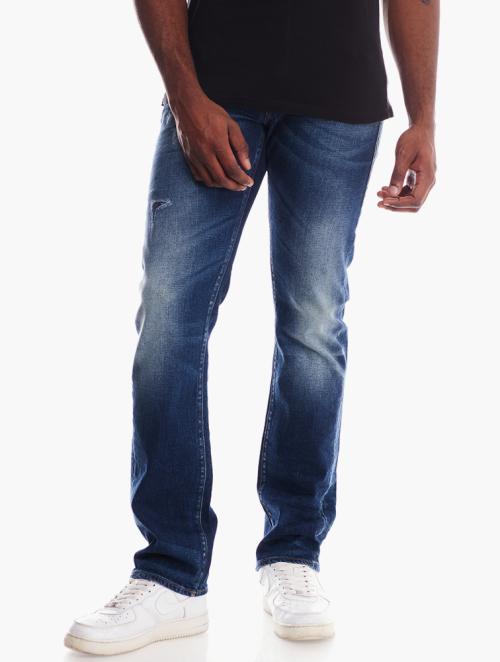 True Religion Navy Full Length Jeans