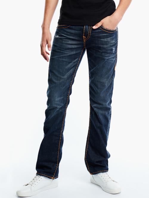 True Religion Dark Wash Straight Jeans