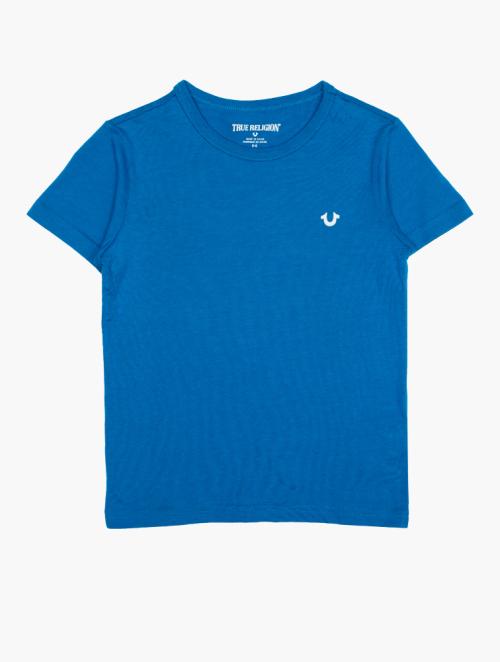 True Religion Blue Basic Tee