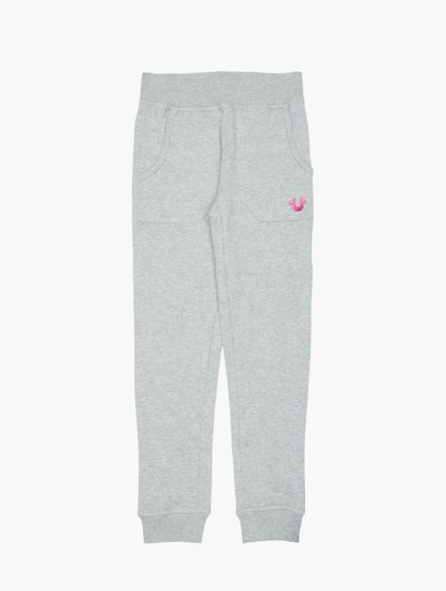 True Religion Kids Grey Melange Track Pants