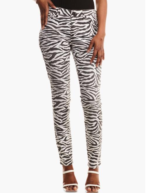 True Religion Zebra Print Jeans