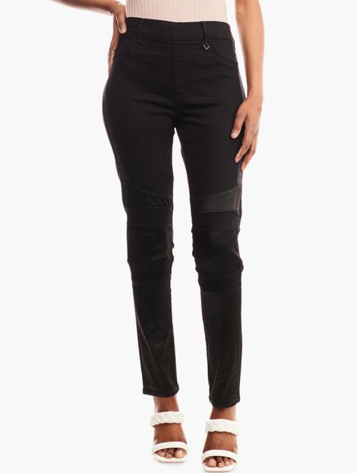 True Religion Black Mid Rise Pants