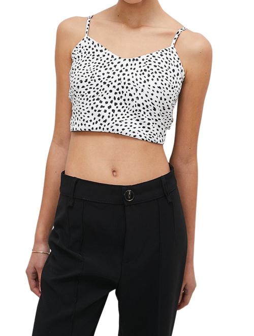 VELVET Black Tapioca Printed Cami Top