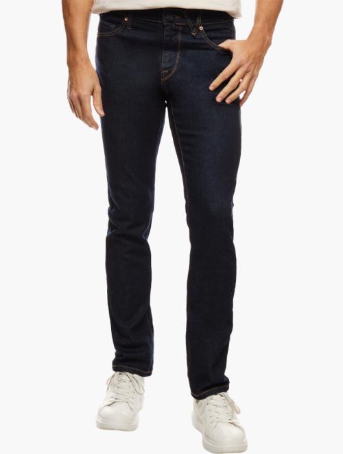 Volcom Rinsed Indigo Vorta Stretch Denim Jeans