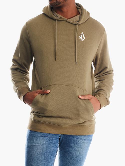 Volcom Military Roundabout Pullover Fleece Hoodie