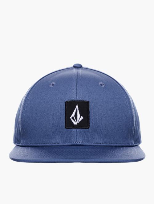 Volcom Smokey Blue V Square Snapback Cap