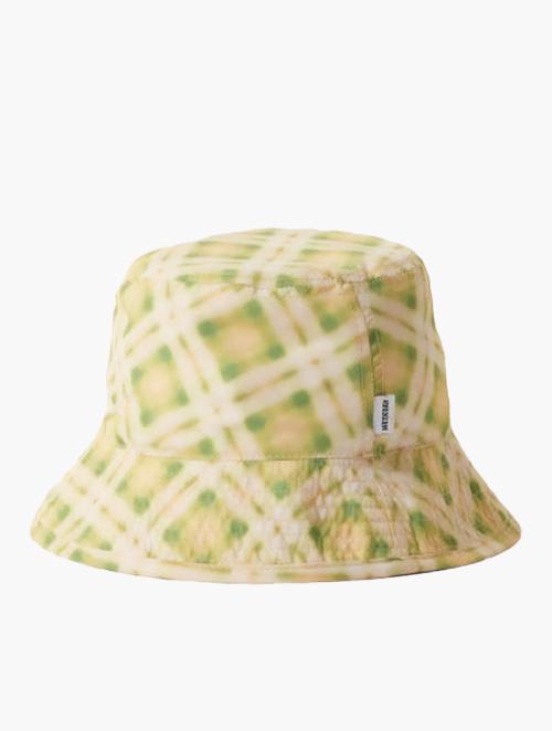 Weekday Green Berg Check Bucket Hat