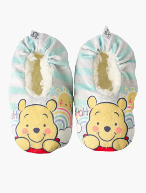 Winnie-the-Pooh Infants Winnie The Pooh Sherpa Slippers