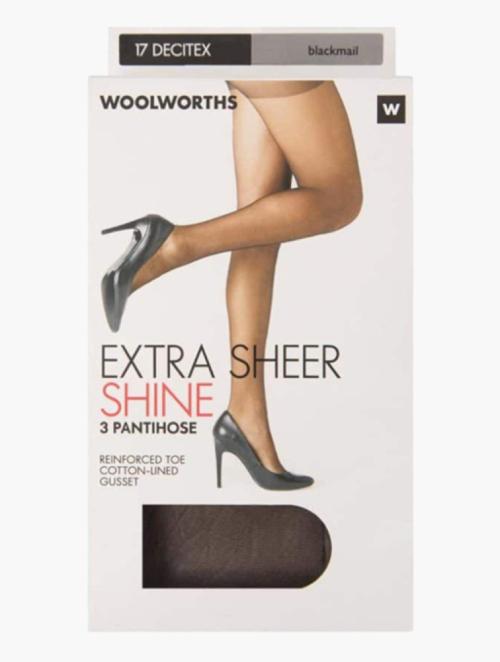 Woolworths Blackmail Extra Sheer Shine Pantihose
