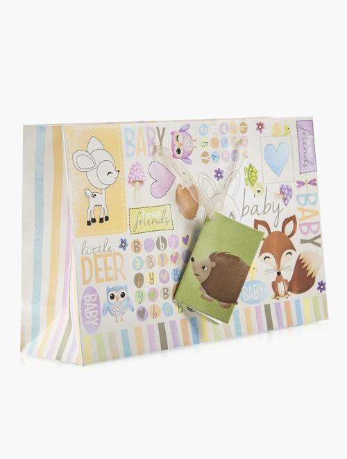Woolworths Multi Forest Friends Gift Bag