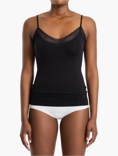 Woolworths Black Seamless Camisoles 2 Pack