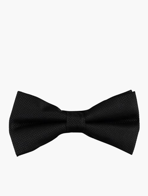 Woolworths Black Textured Bow Tie