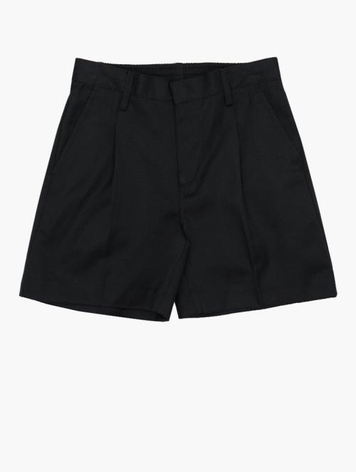 Woolworths Kids Black School Fitted Shorts