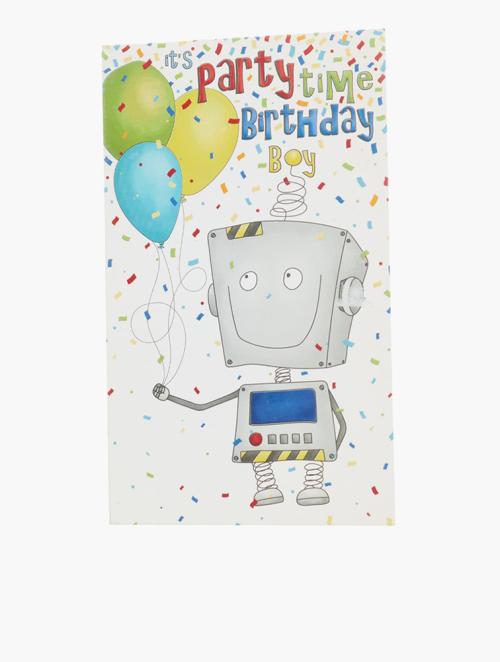 Woolworths Multi Party Time Birthday Card