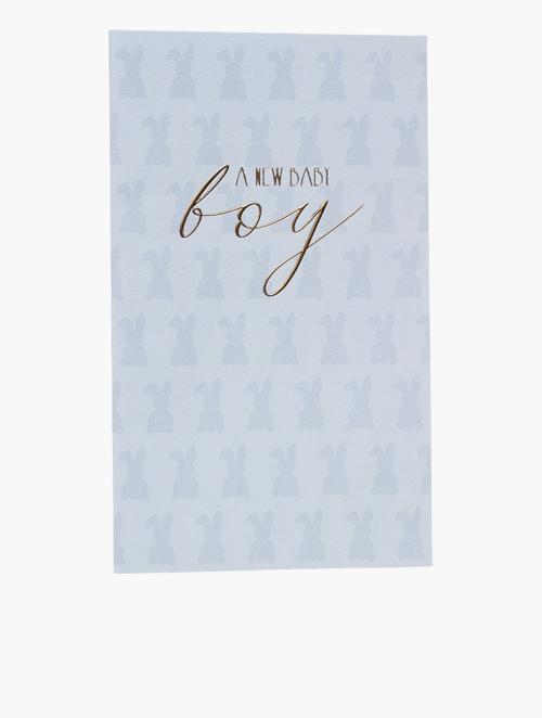 Woolworths Multi New Boy Foiled Card