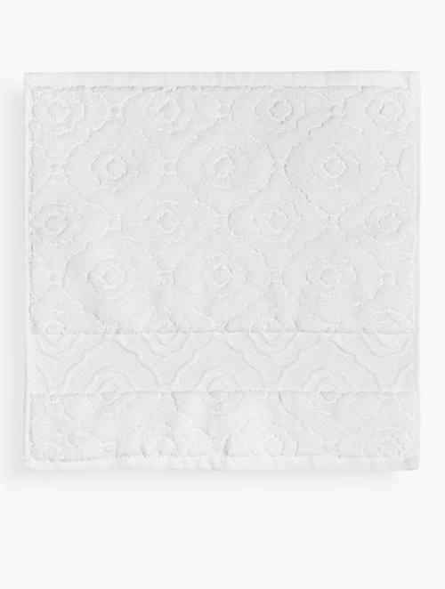 Woolworths White Exquisite Cotton Face Cloth