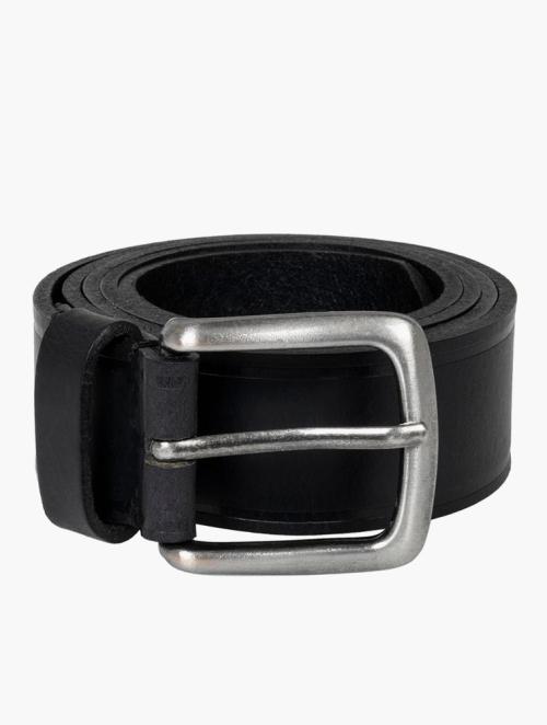 Woolworths Black Leather Belt