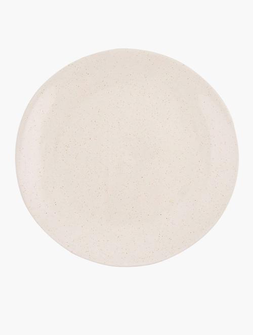 Woolworths Natural Dinner Plate