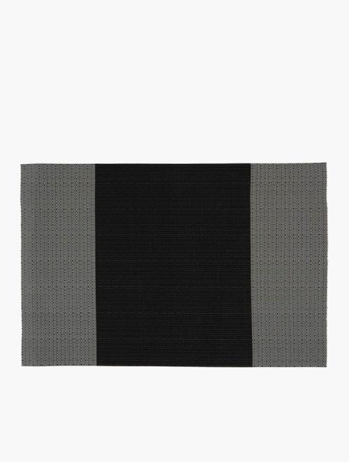 Woolworths Black & Grey Placemat