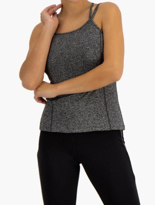 Edition Charcoal Melange Active Fitted Tank