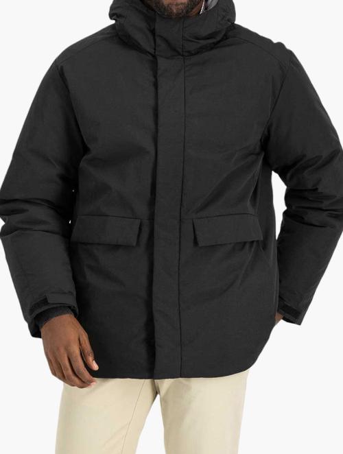 Woolworths Black Zip Front Puffer Jacket