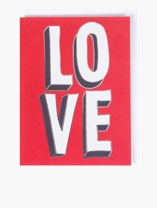 Woolworths Multi LOVE Valentines Card
