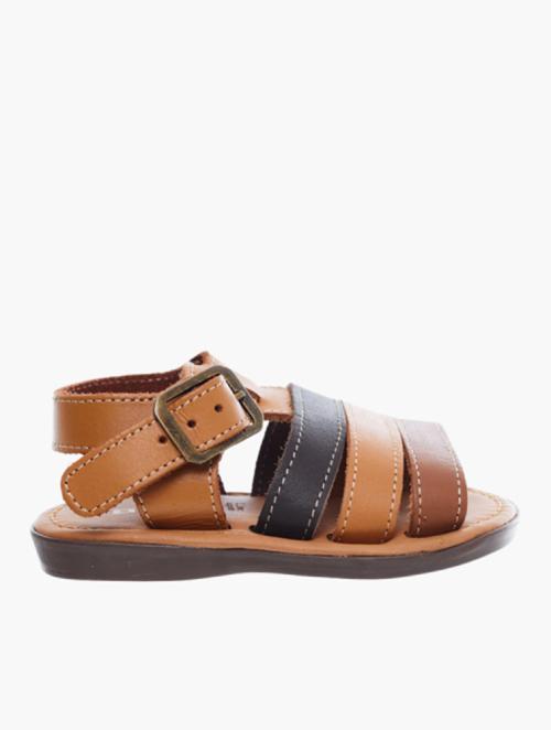 Woolworths Brown Buckle Younger Boy Leather Sandals
