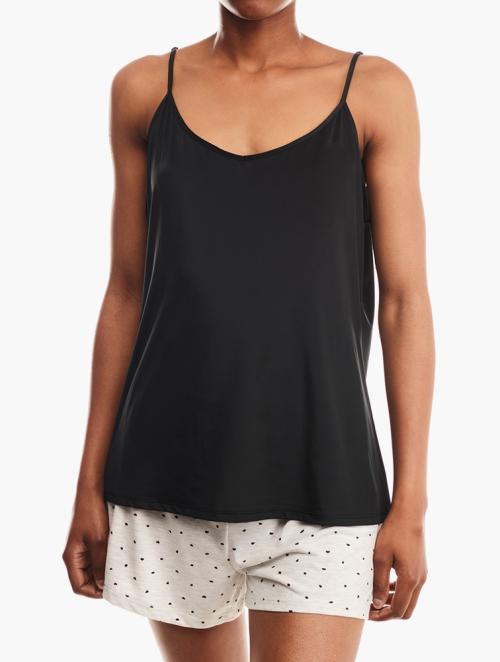 Woolworths Black Single Cooling Cami