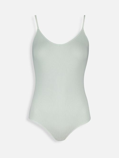 Woolworths Light Blue Strappy Ribbed Seamless Bodysuit