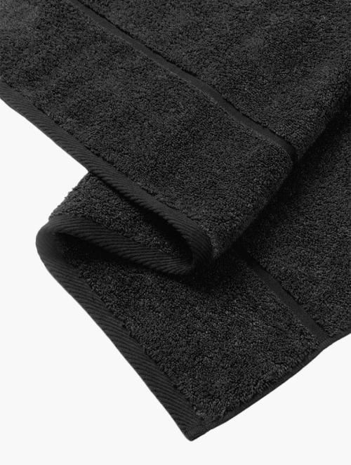 W Collection Charcoal Anti Microbial Carbonized Cotton & Coffee Hand Towel