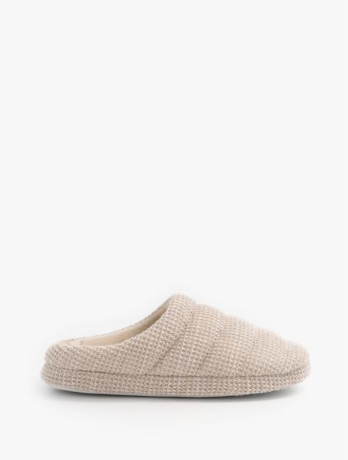 Woolworths Natural Textured Mule Slippers