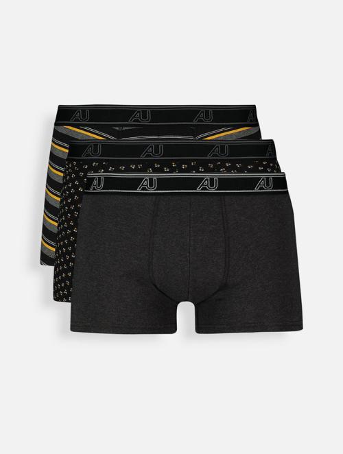 MyRunway  Shop Woolworths Black Charcoal Check Cotton Boxers 3