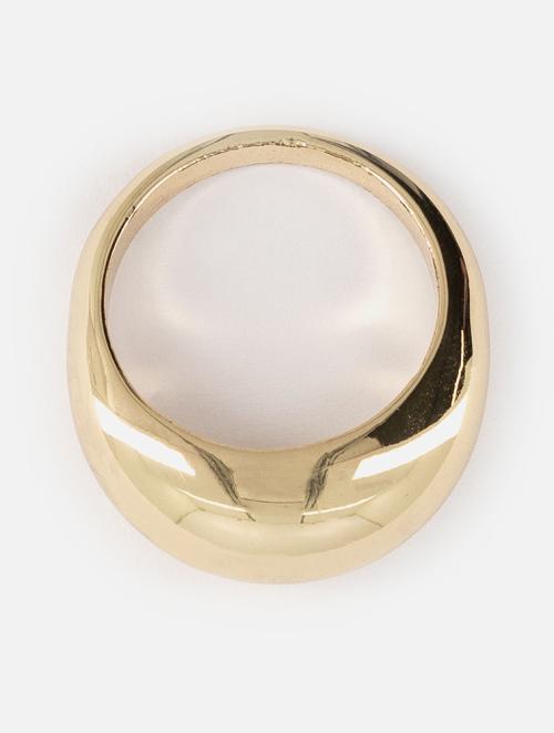 Woolworths Gold Mod Oval Ring