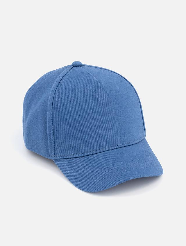 Woolworths Blue Plain Peak Cap