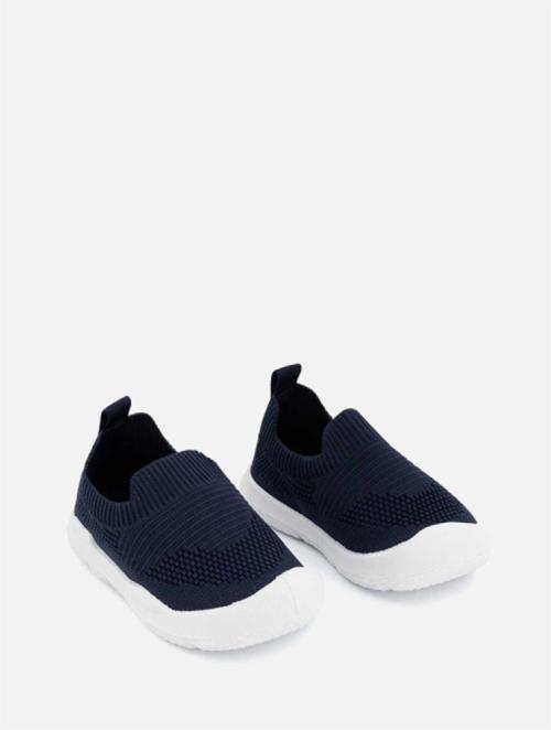 Woolworths Navy Youth Boy Stretch Bumper Sneakers