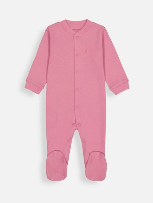 Woolworths Dark Pink Plain Popper Sleepsuit