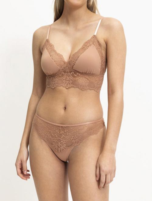 MyRunway  Shop Woolworths Mocha Lace Trim No Visible Pantyline Briefs for  Women from