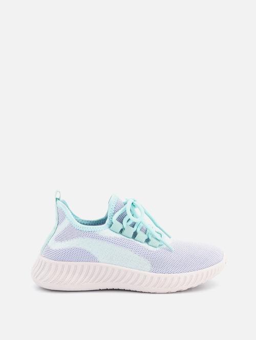 (&US) Multi Pastels Older Girl Mesh Trainers