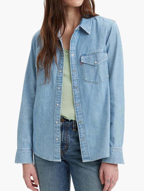 Levi's Light Blue Essential Western Shirt